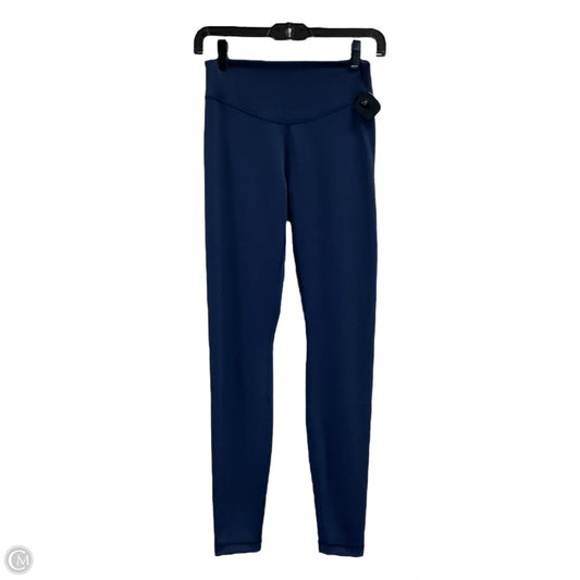 Athletic Leggings By Lululemon In Navy, Size: S