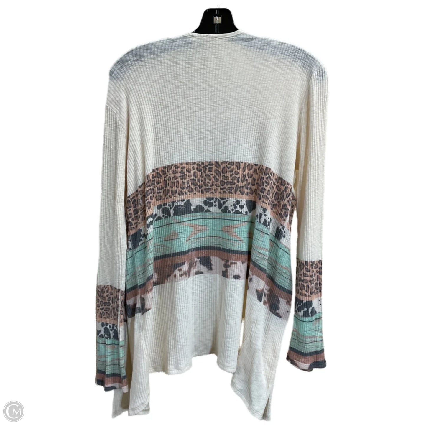 Cardigan By Clothes Mentor In Multi-colored, Size: S