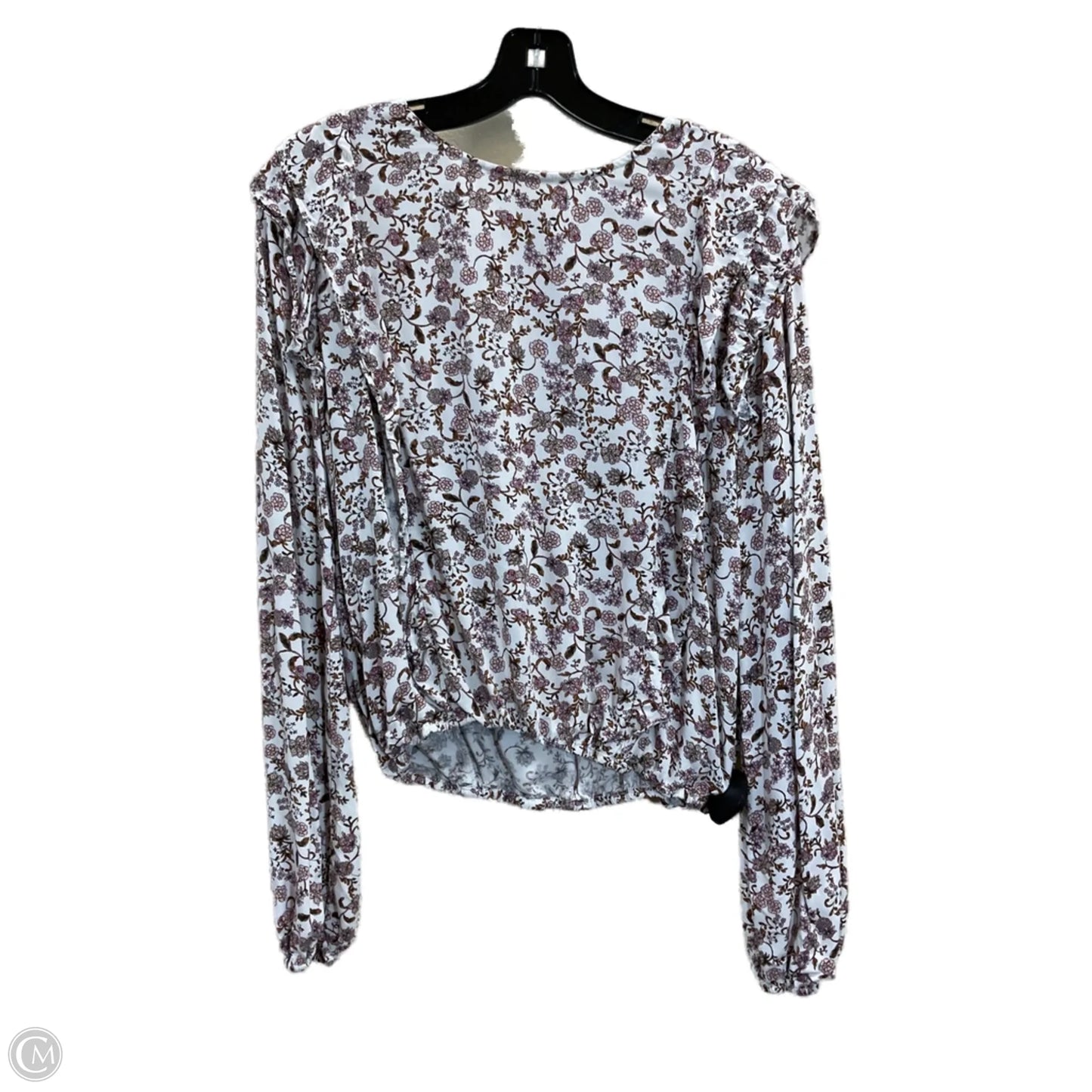 Top Long Sleeve By Dear John In Floral Print, Size: L
