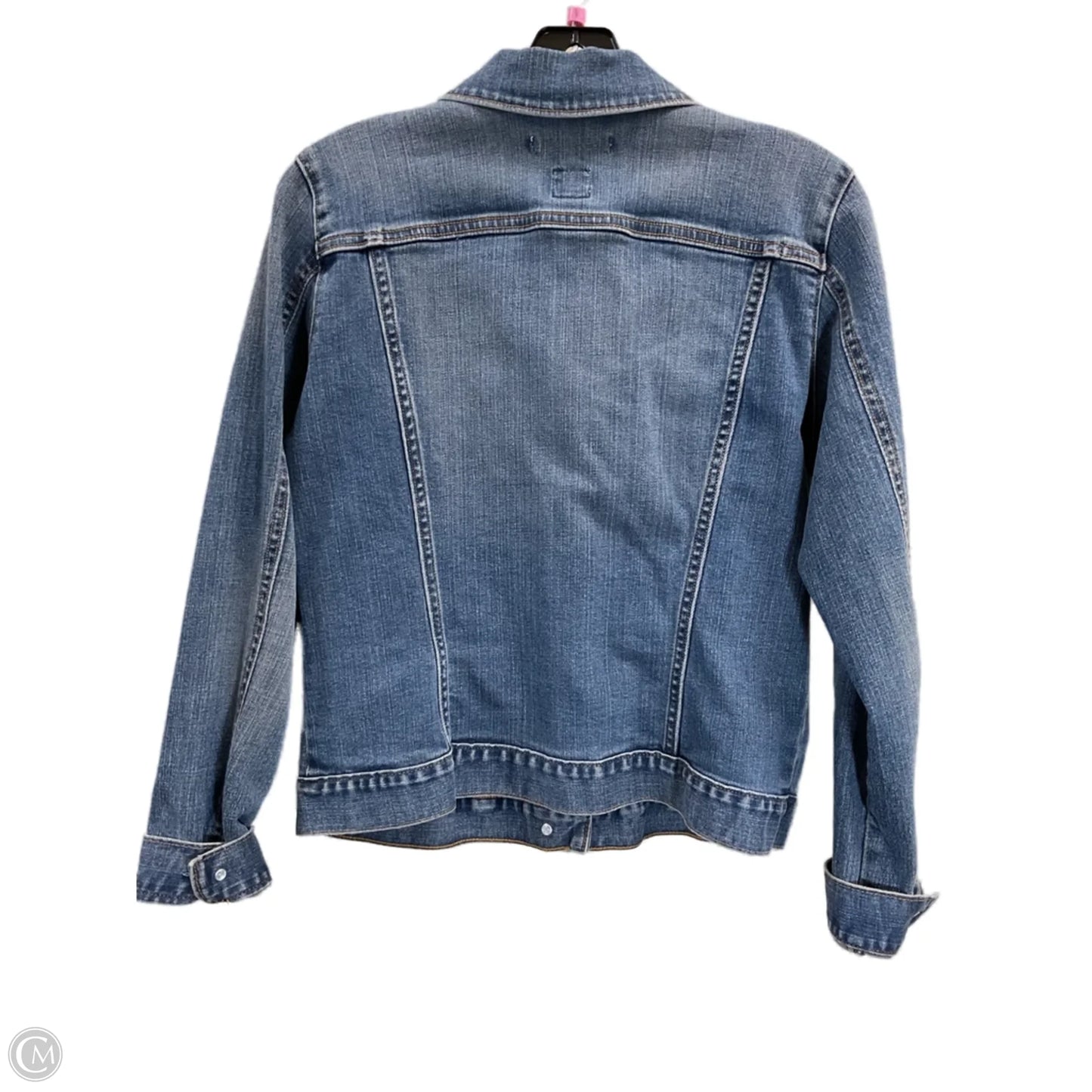 Jacket Denim By Gap In Blue Denim, Size: M