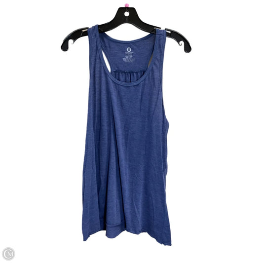 Top Sleeveless By Clothes Mentor In Blue, Size: Xl