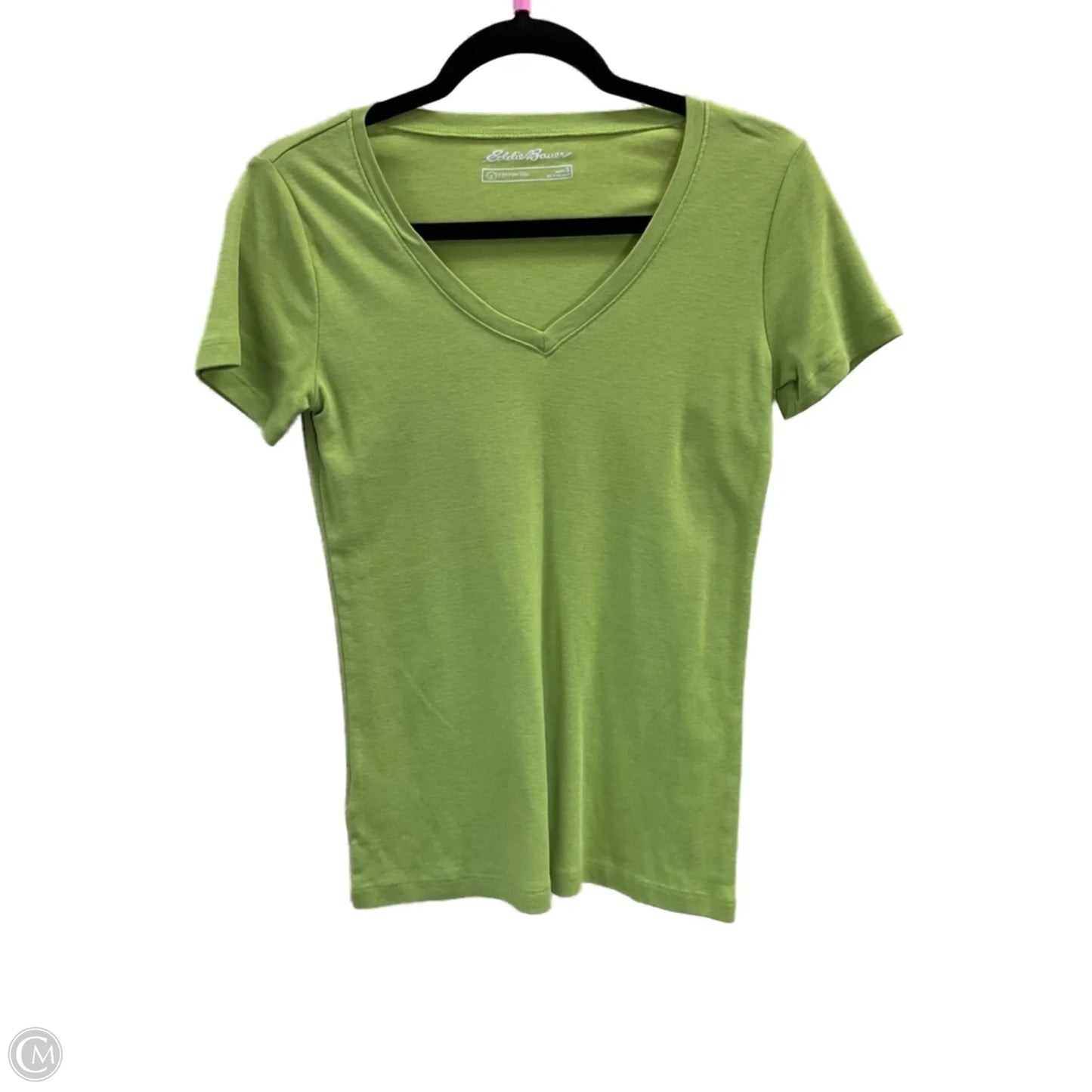 Top Short Sleeve By Eddie Bauer In Green, Size: S
