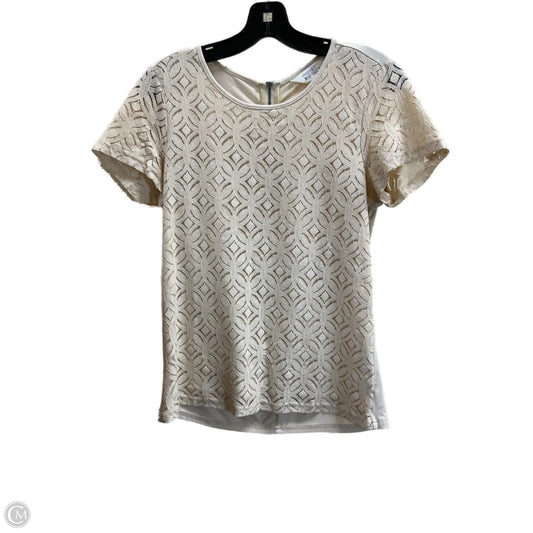 Top Short Sleeve By Market & Spruce In Yellow, Size: Xs