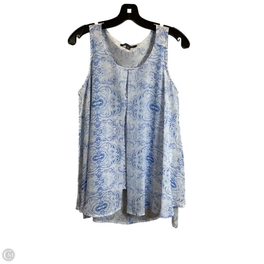 Top Sleeveless By Zac And Rachel In Blue, Size: S