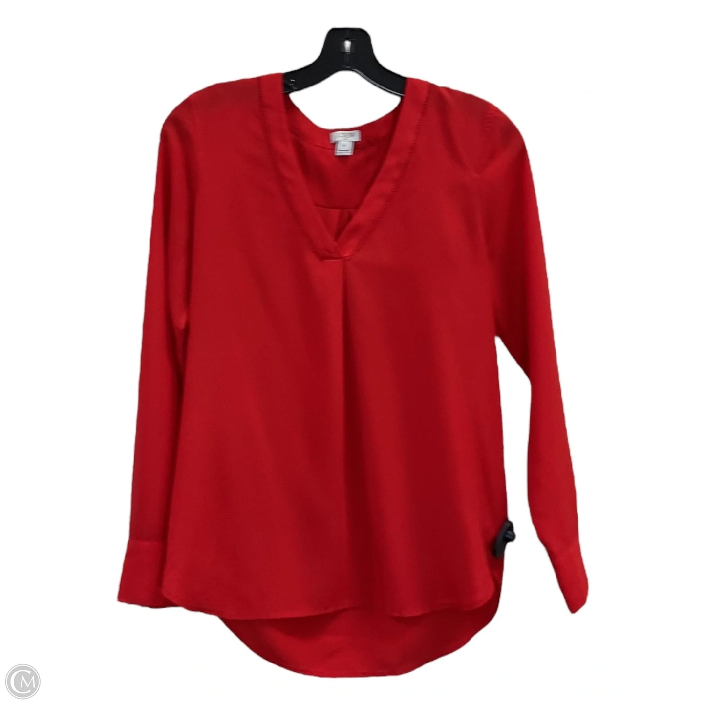 Top Long Sleeve By J. Crew In Red, Size: Xl