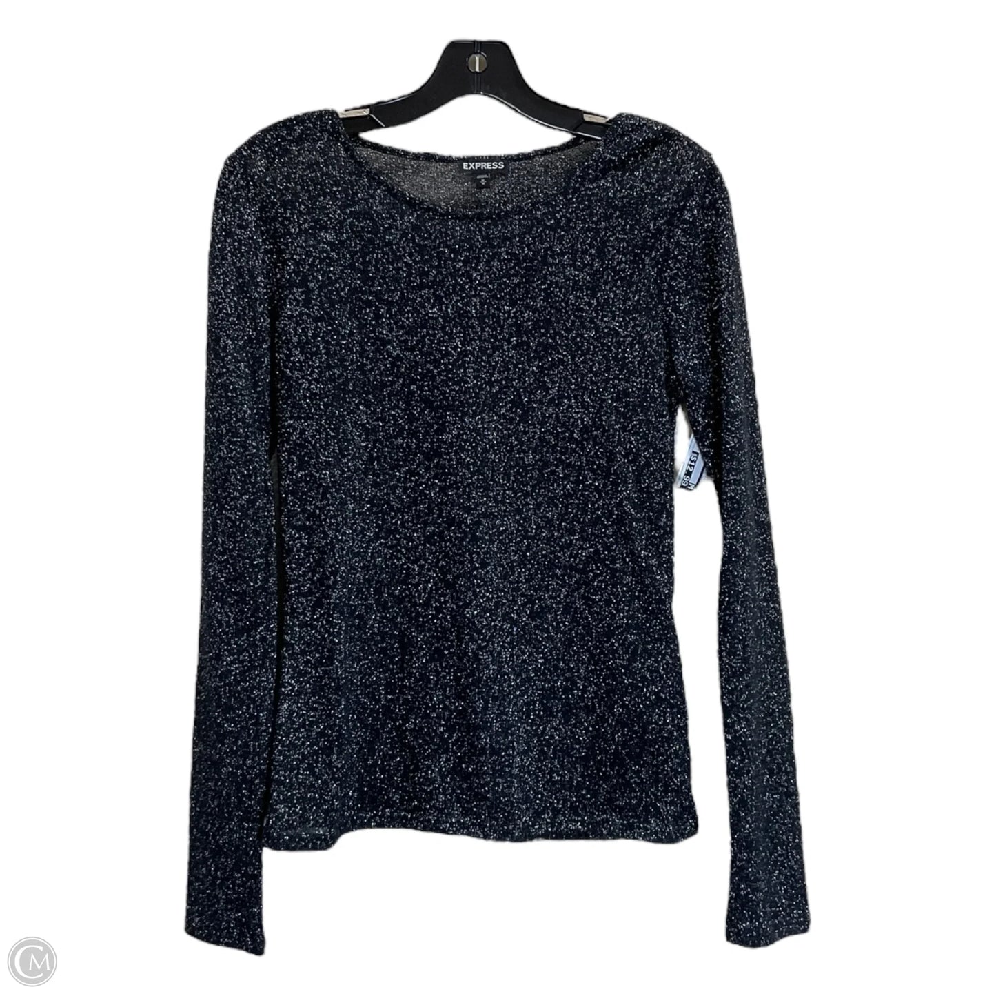 Top Long Sleeve By Express In Black, Size: M