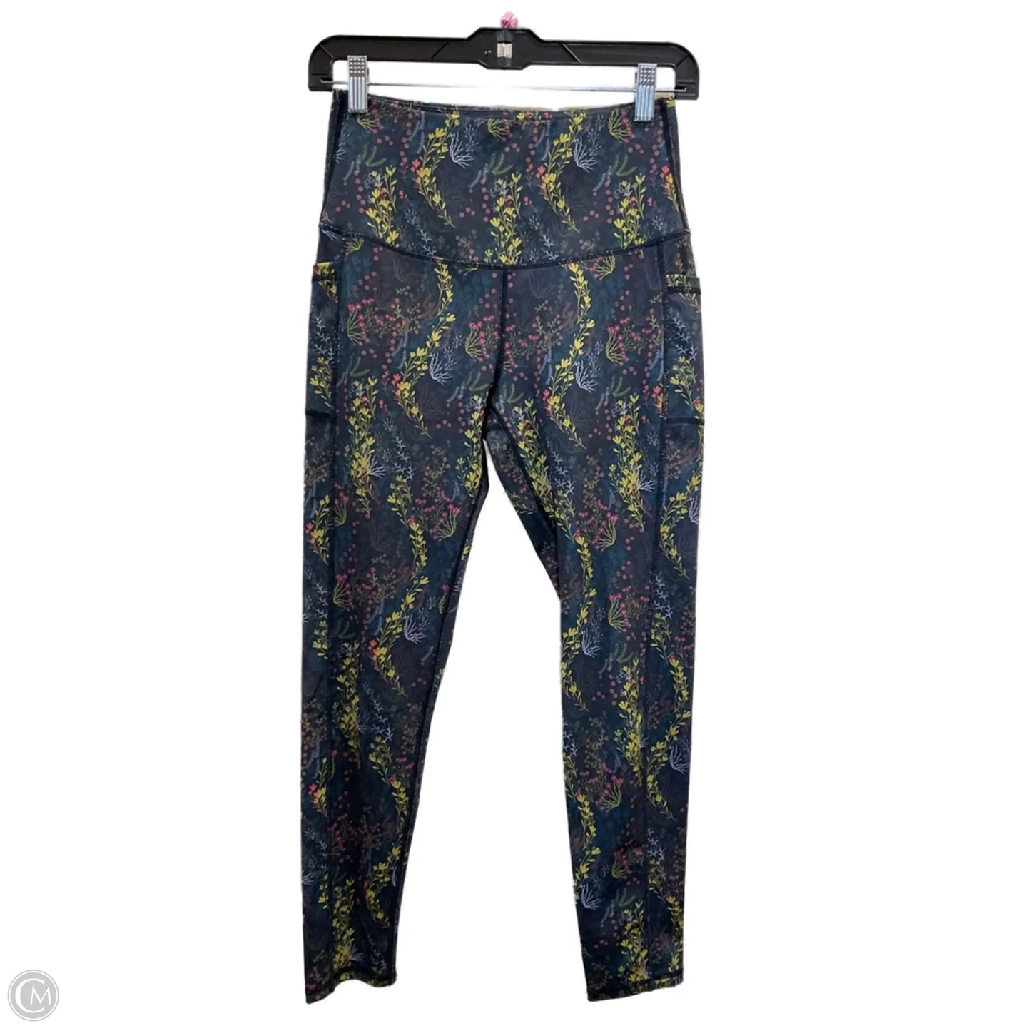 Athletic Leggings By Clothes Mentor In Floral Print, Size: M