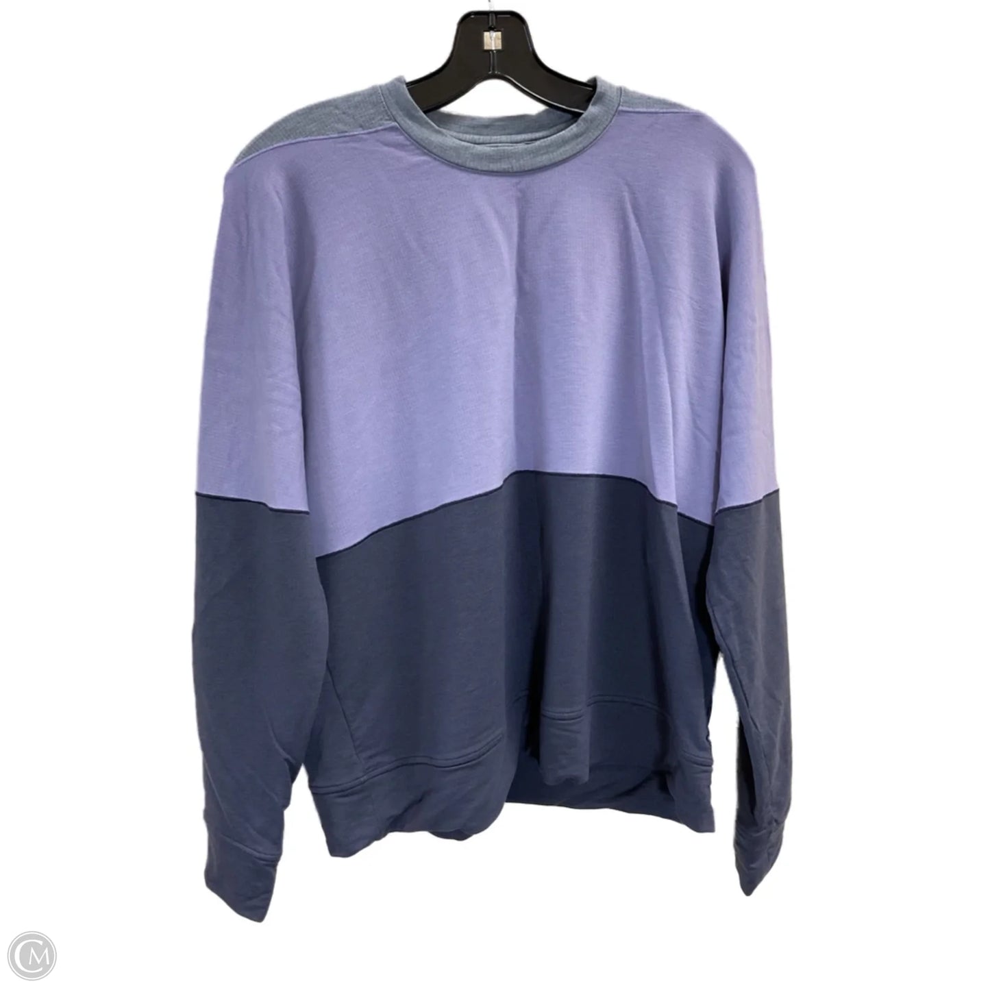 Top Long Sleeve By Clothes Mentor In Purple, Size: L