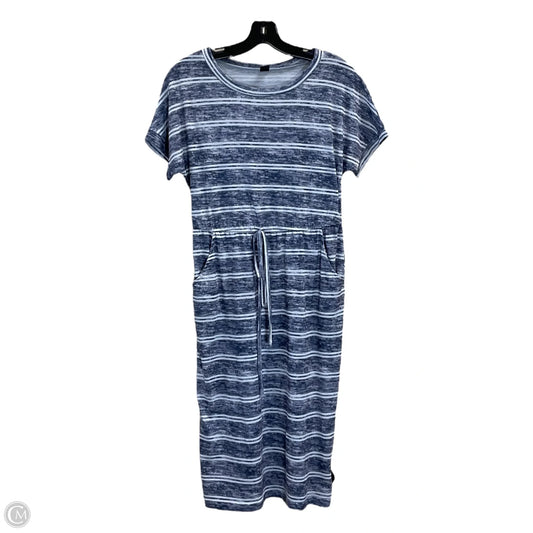 Dress Casual Midi By Shein In Blue, Size: S