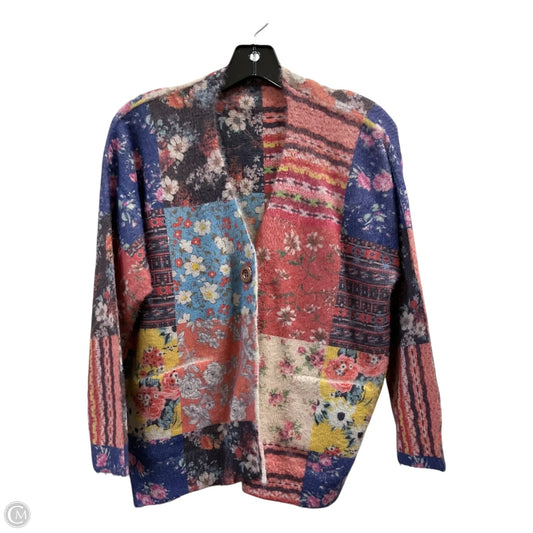 Sweater Cardigan By Clothes Mentor In Multi-colored, Size: Osfm