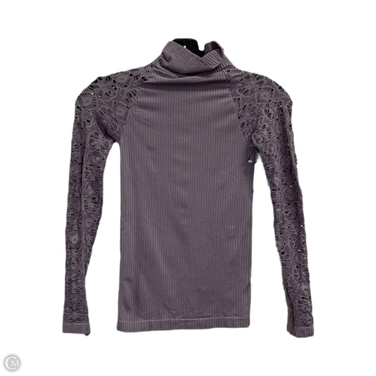 Top Long Sleeve By Free People In Taupe, Size: Xs