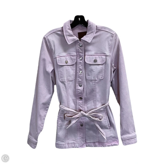 Jacket Denim By Maurices In Pink, Size: M