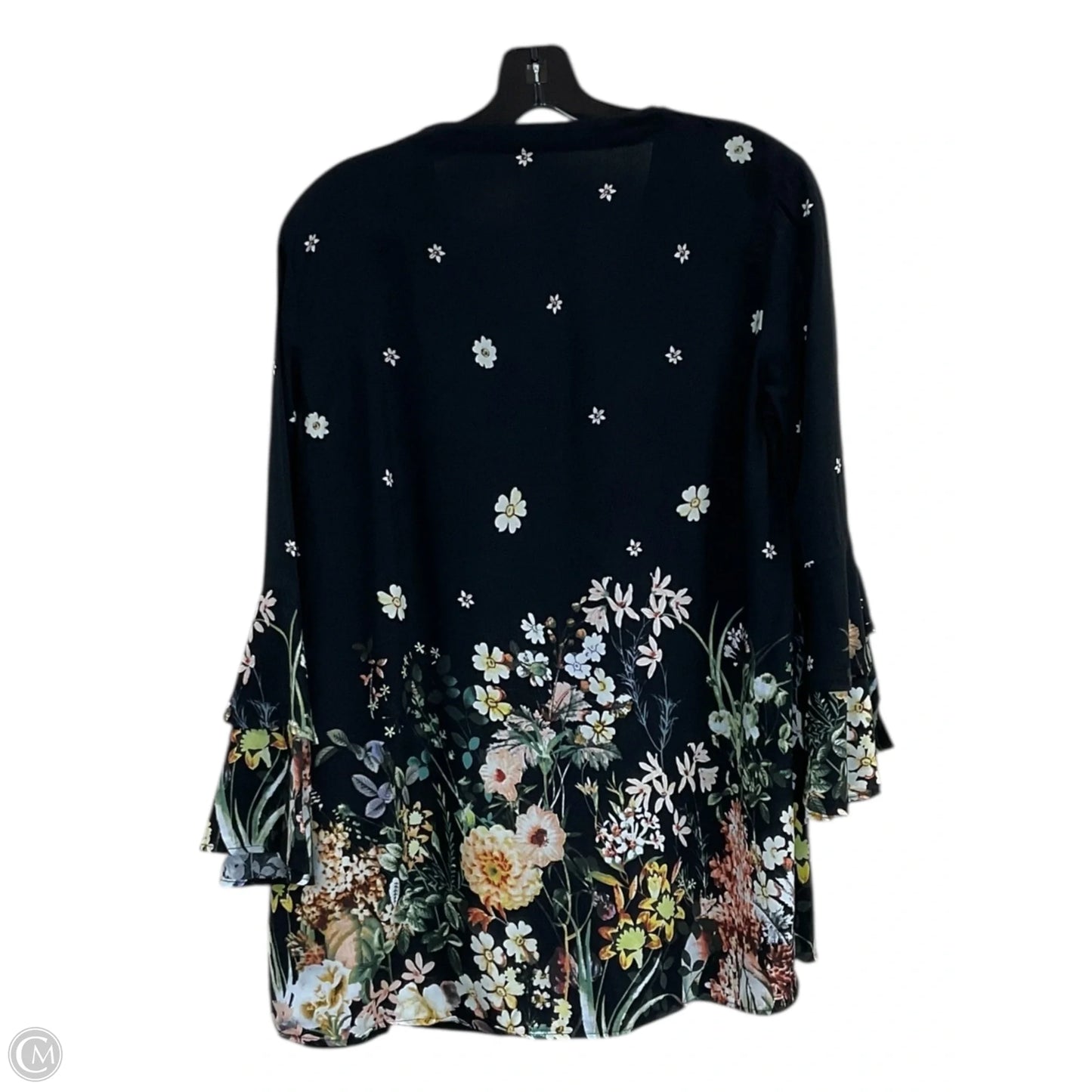 Tunic 3/4 Sleeve By Coco And Carmen In Black, Size: M