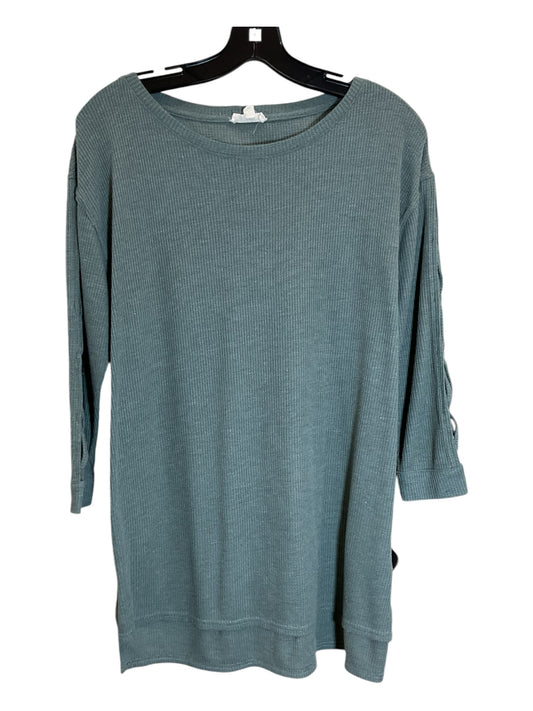 Top Long Sleeve By Jane And Delancey In Green, Size: L