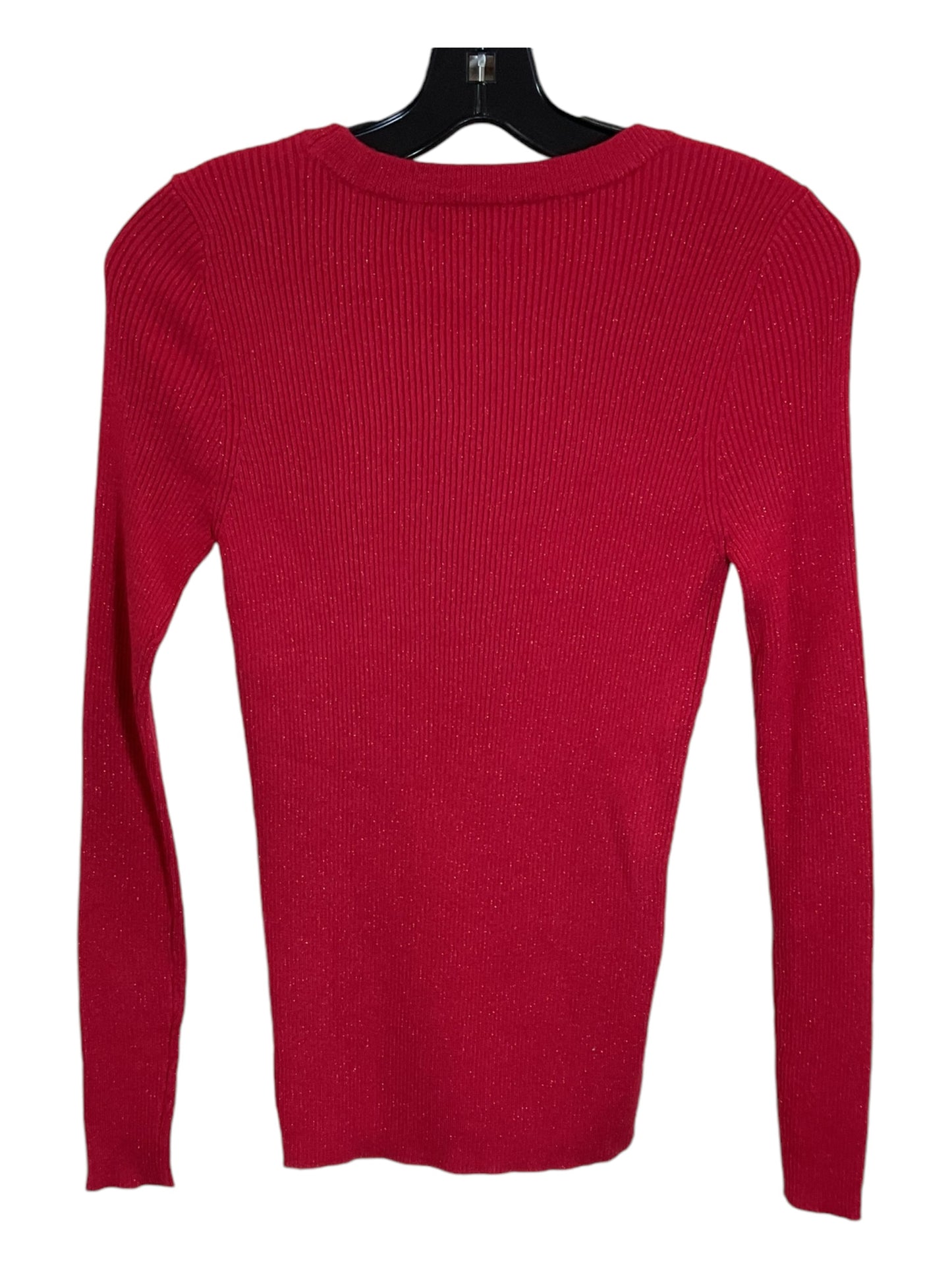 Sweater By Nine West In Red, Size: M