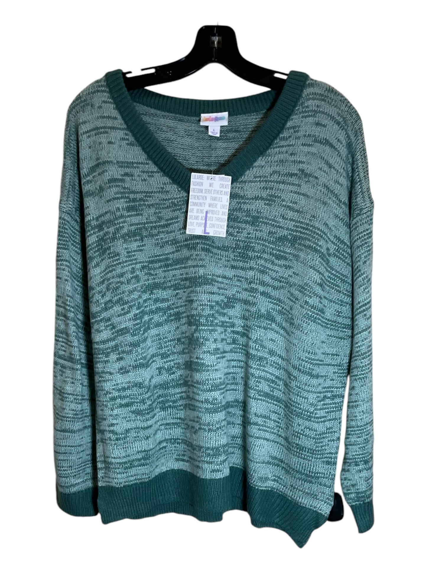 Sweater By Lularoe In Green, Size: L