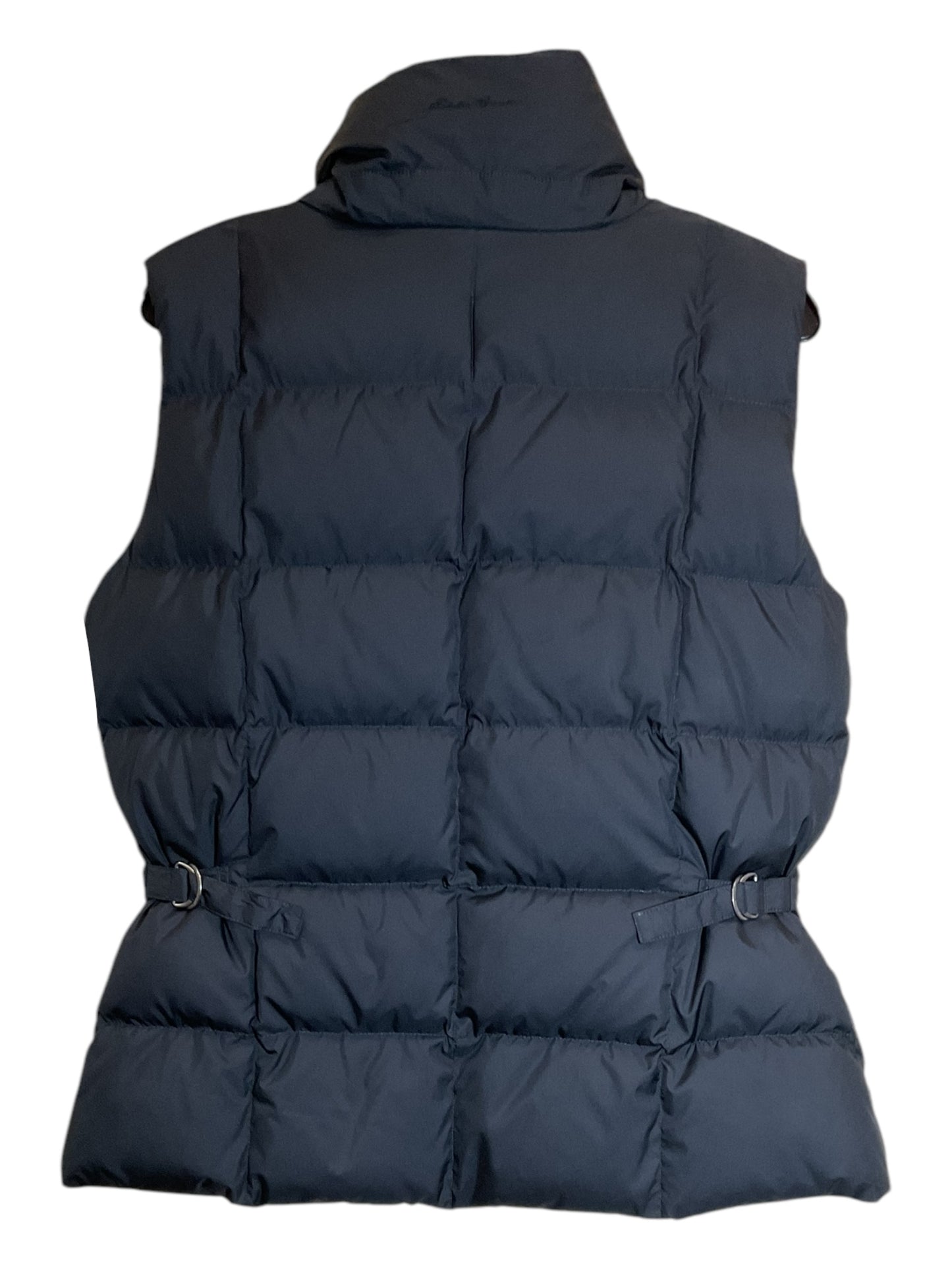 Vest Puffer & Quilted By Eddie Bauer In Black, Size: L