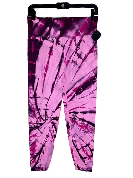 Athletic Leggings By Pink In Pink, Size: L