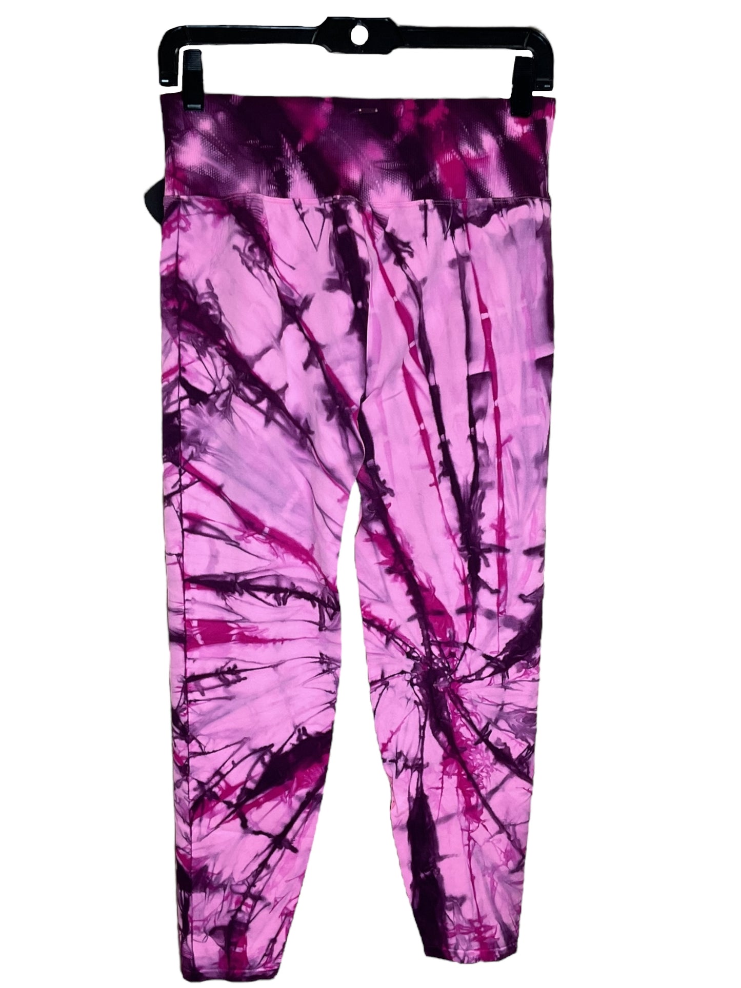 Athletic Leggings By Pink In Pink, Size: L