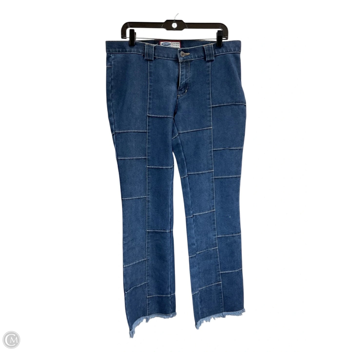 Jeans Flared By Old Navy In Blue Denim, Size: 10