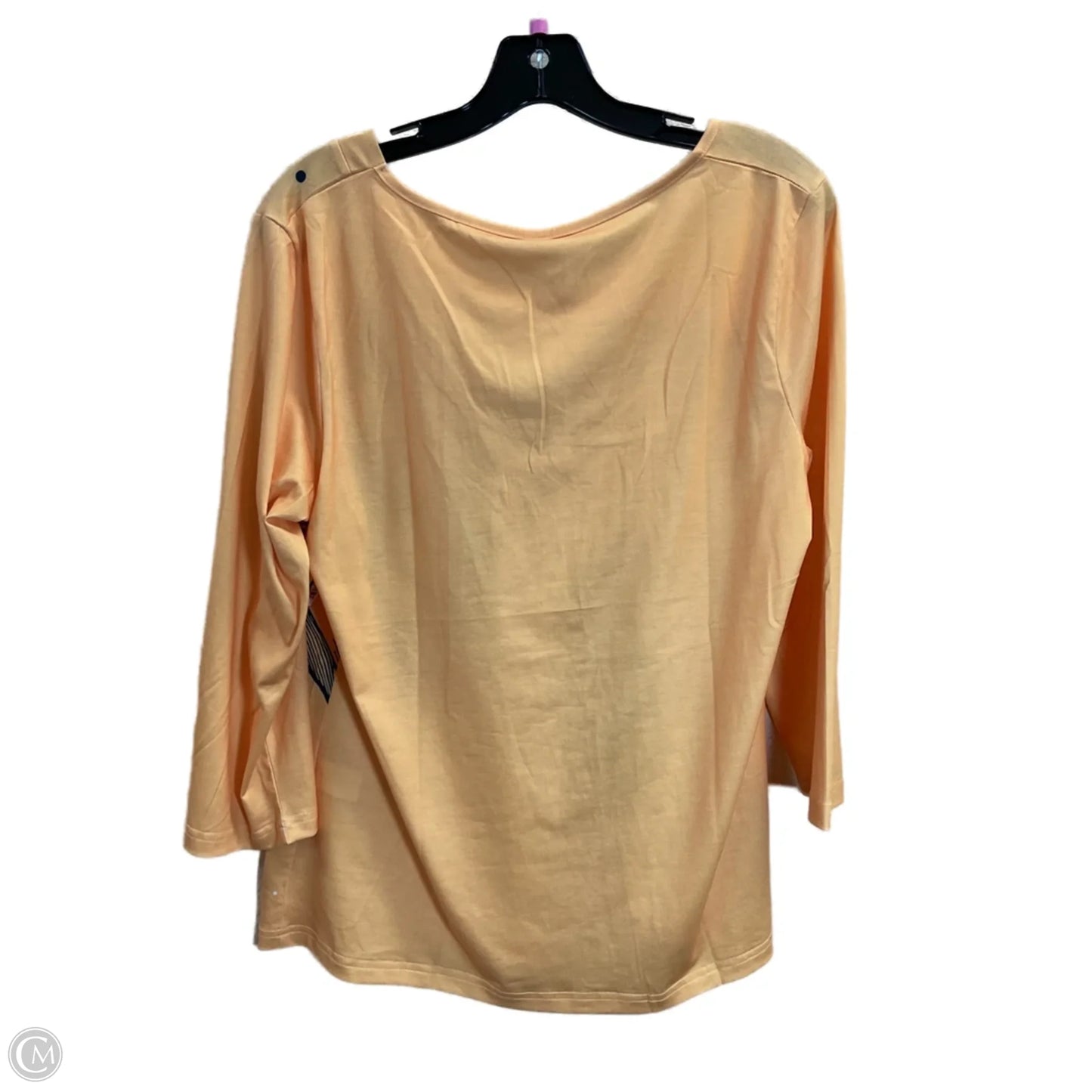 Top Long Sleeve By Clothes Mentor In Yellow, Size: L