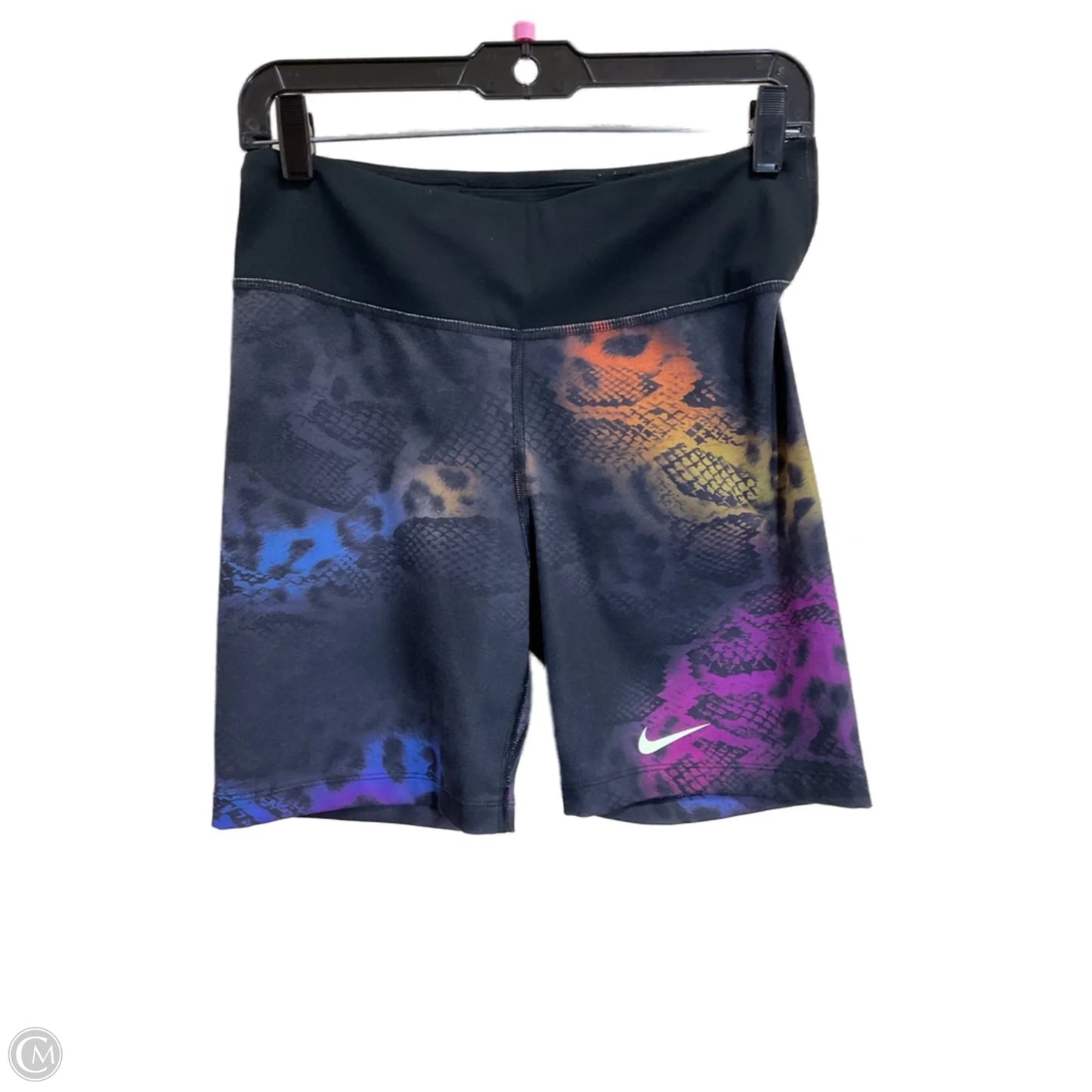 Athletic Shorts By Nike In Multi-colored, Size: L