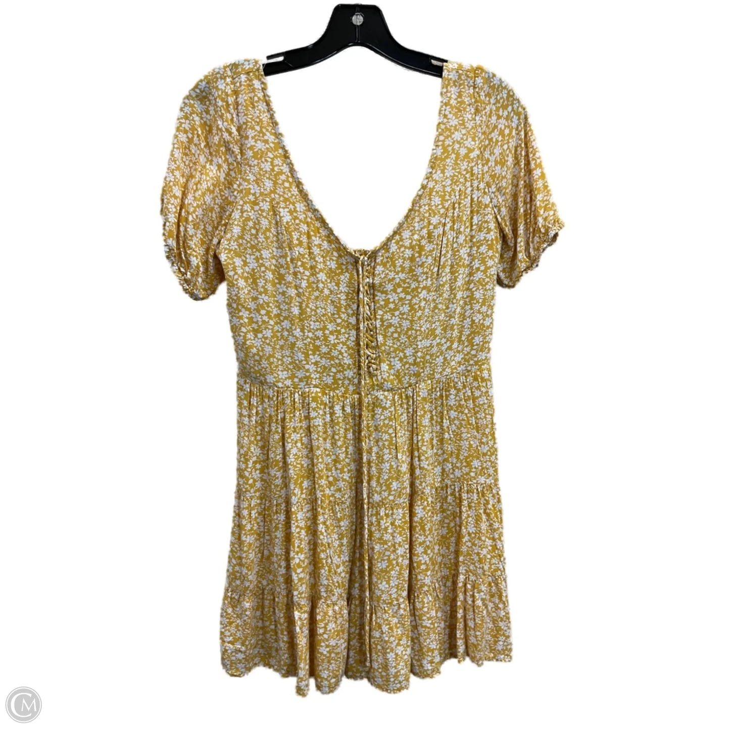 Dress Casual Short By Bohme In Yellow, Size: Xs