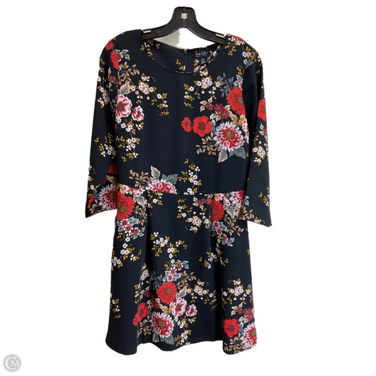 Dress Work By Nicole By Nicole Miller In Multi-colored, Size: M