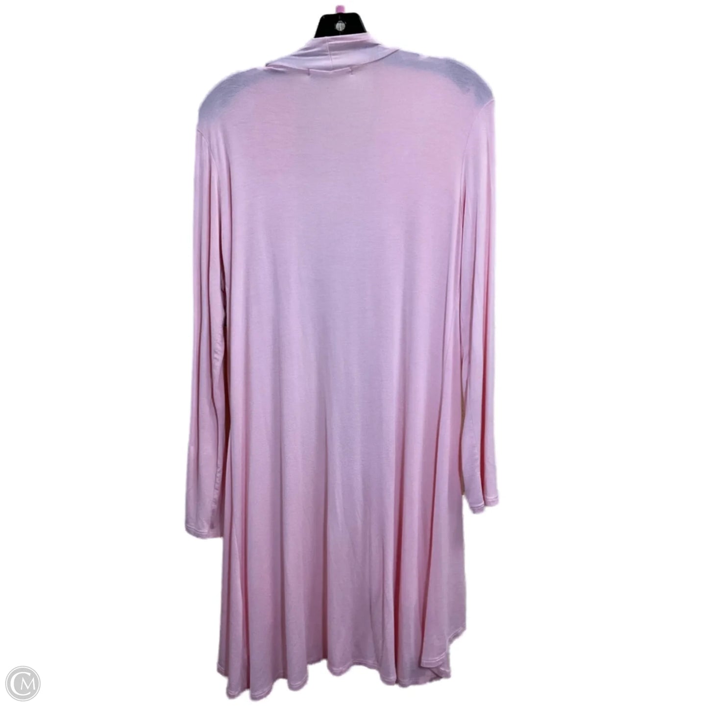Cardigan By Clothes Mentor In Pink, Size: L