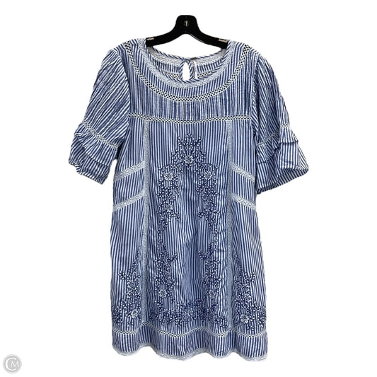 Dress Casual Short By Free People In Blue & White, Size: M