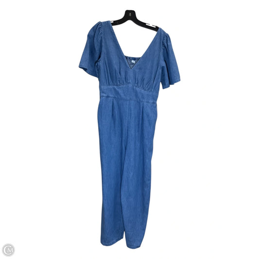 Jumpsuit By Old Navy In Blue Denim, Size: M
