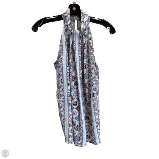 Top Sleeveless By Ann Taylor In Multi-colored, Size: Xs