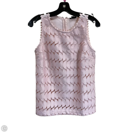 Top Sleeveless By Ann Taylor In Pink, Size: Xs