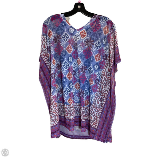 Top Sleeveless By Multiples In Multi-colored, Size: L