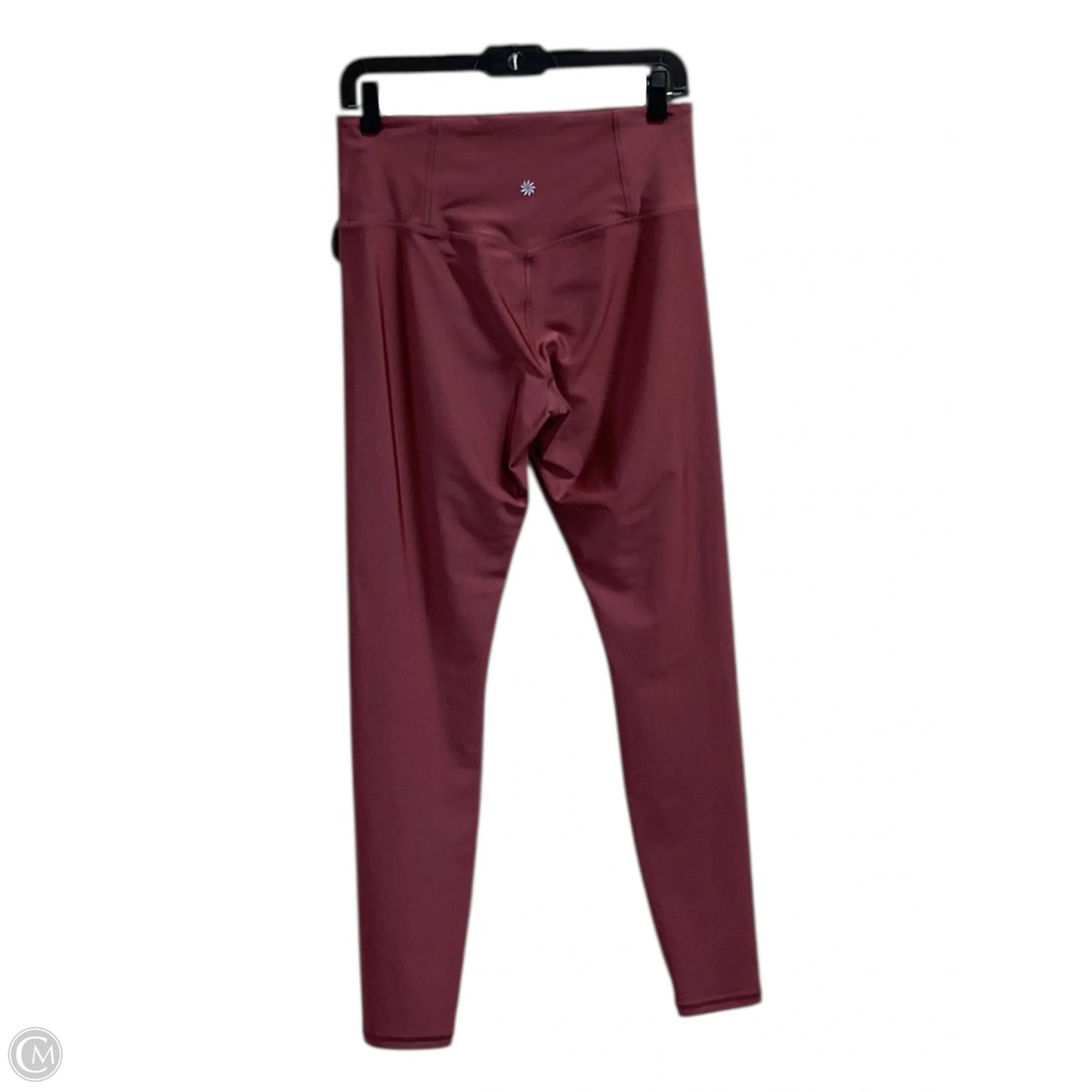 Athletic Leggings By Athleta In Red, Size: M