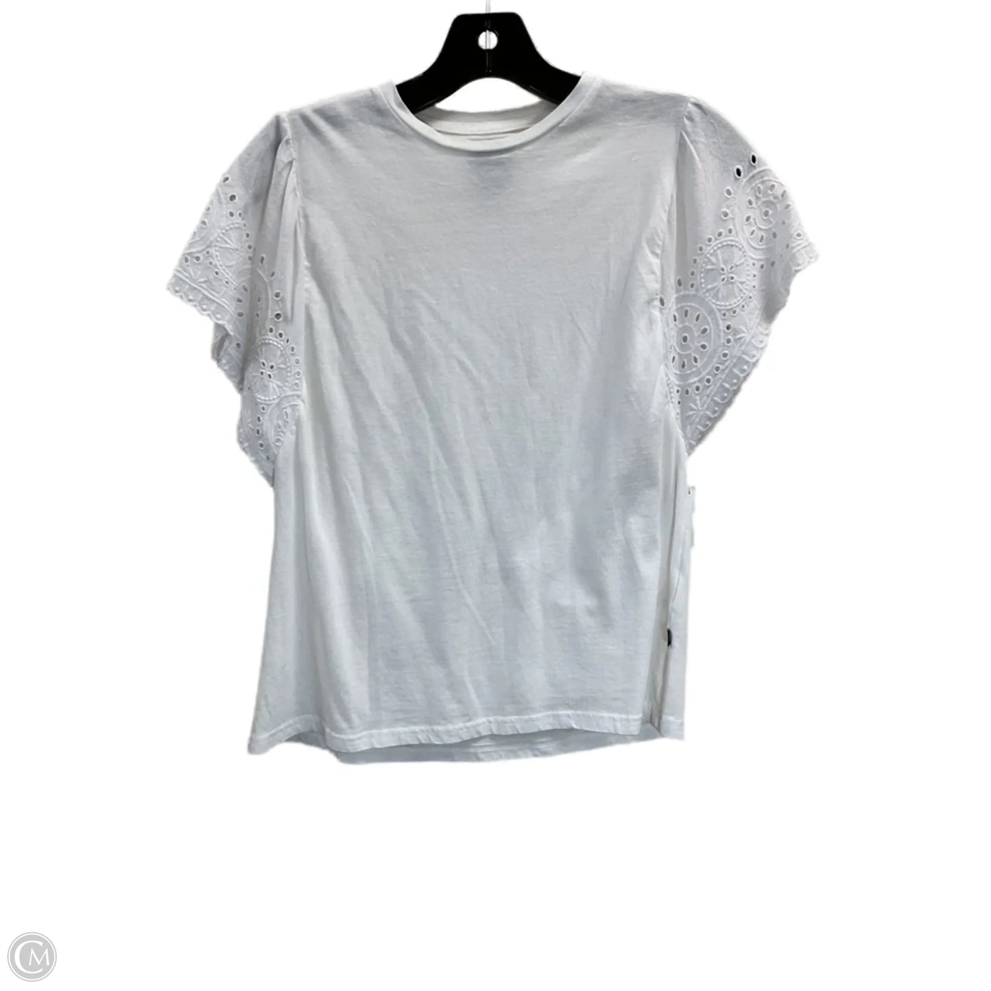 Top Short Sleeve By Gap In White, Size: Xs
