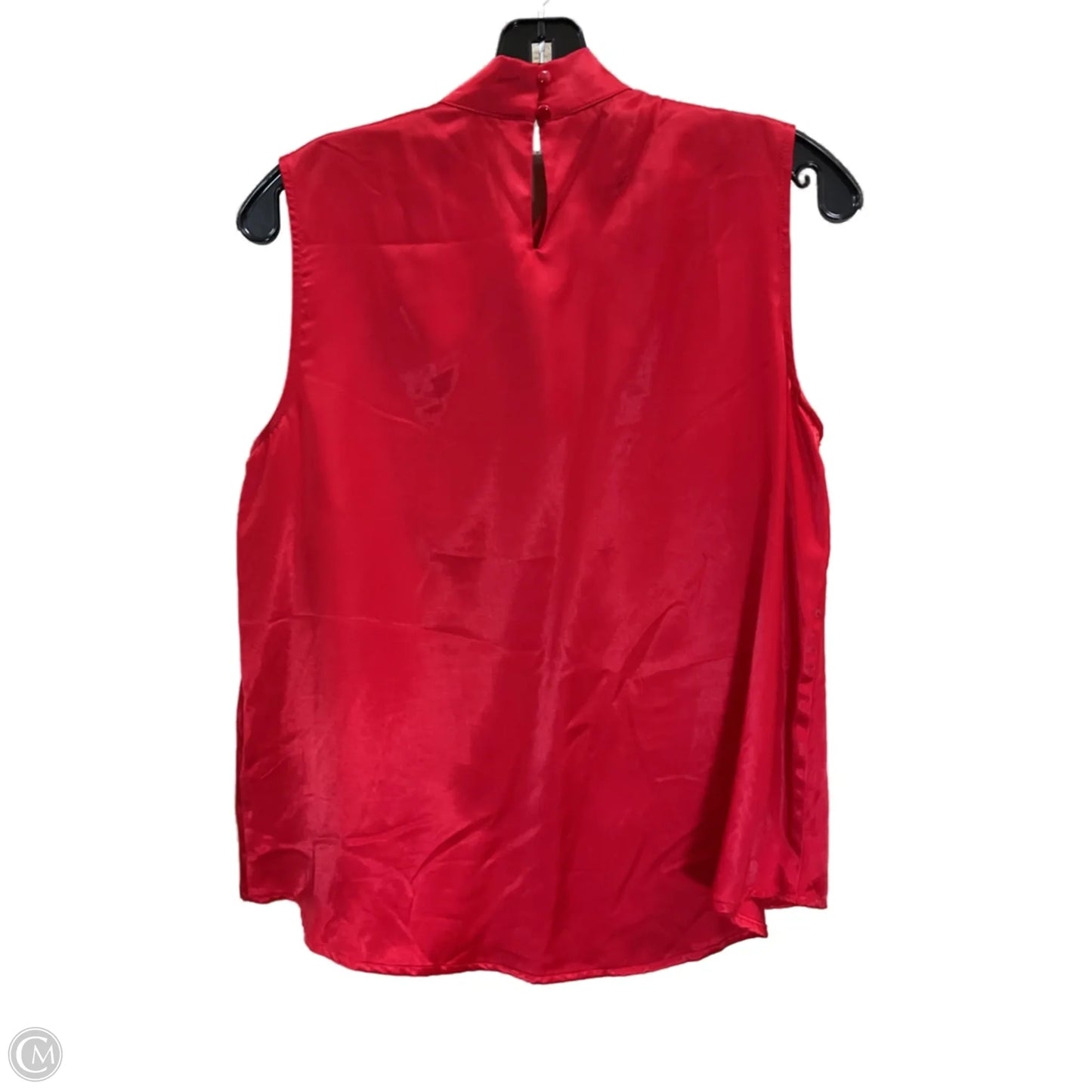 Top Sleeveless By Clothes Mentor In Red, Size: M