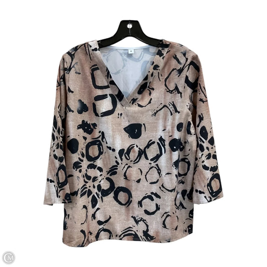 Top Long Sleeve By Clothes Mentor In Multi-colored, Size: M