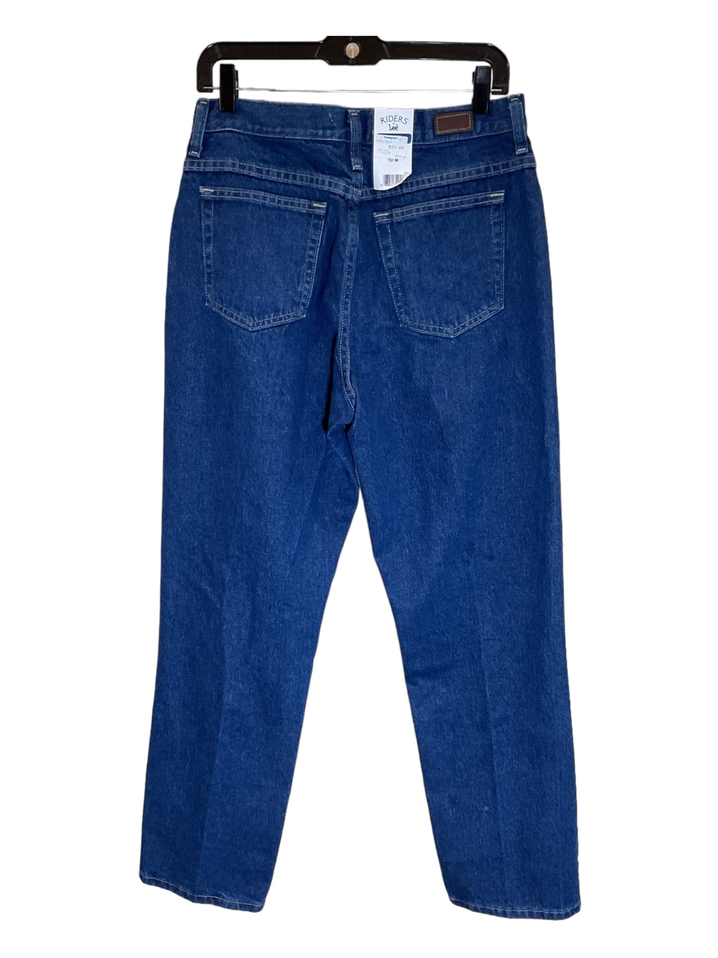 Jeans Boot Cut By Riders In Blue Denim, Size: 10