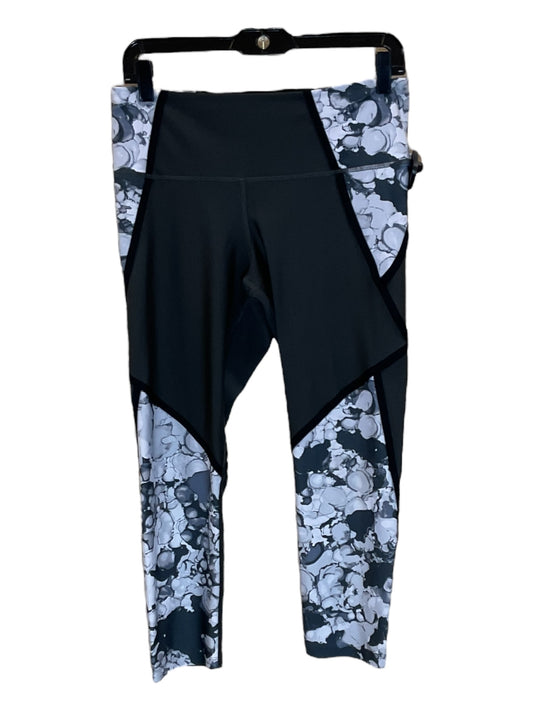 Athletic Leggings By Under Armour In Grey, Size: L