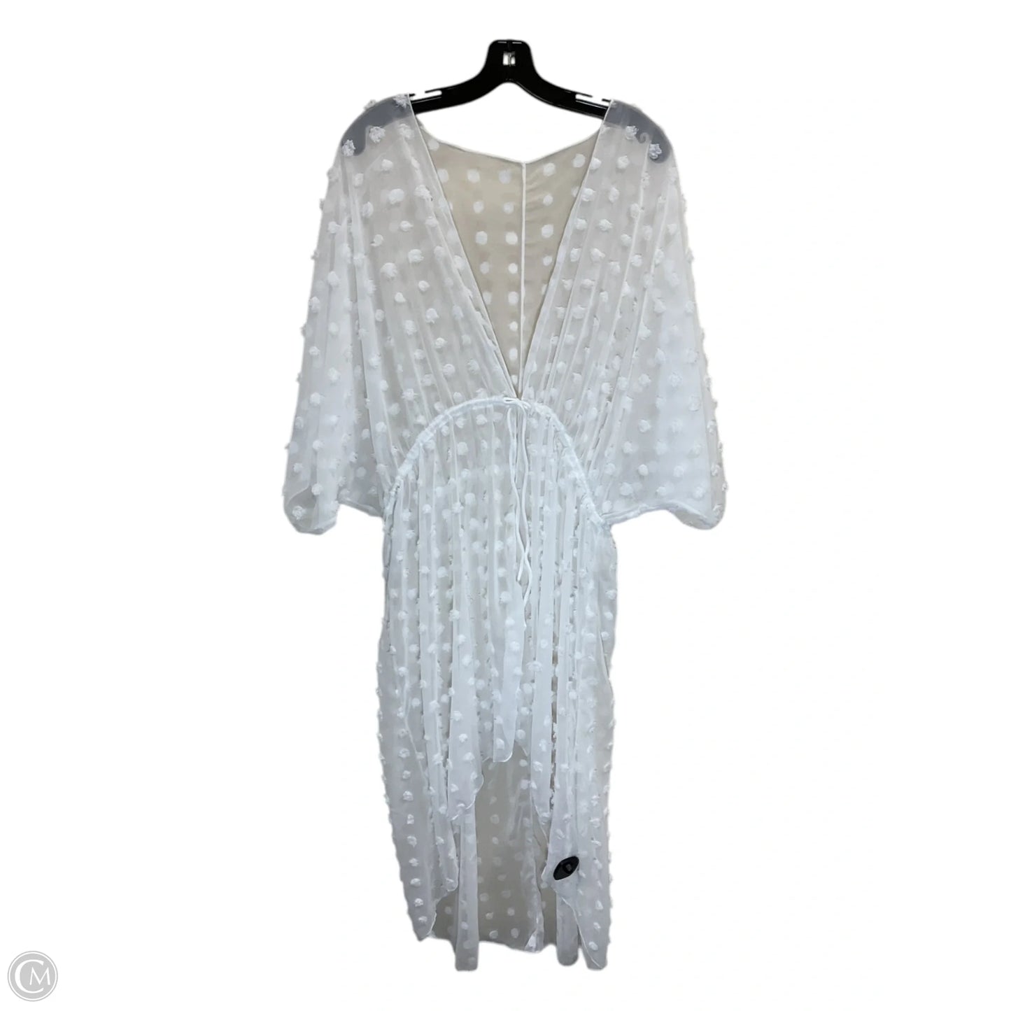 Cardigan By Clothes Mentor In White, Size: 5