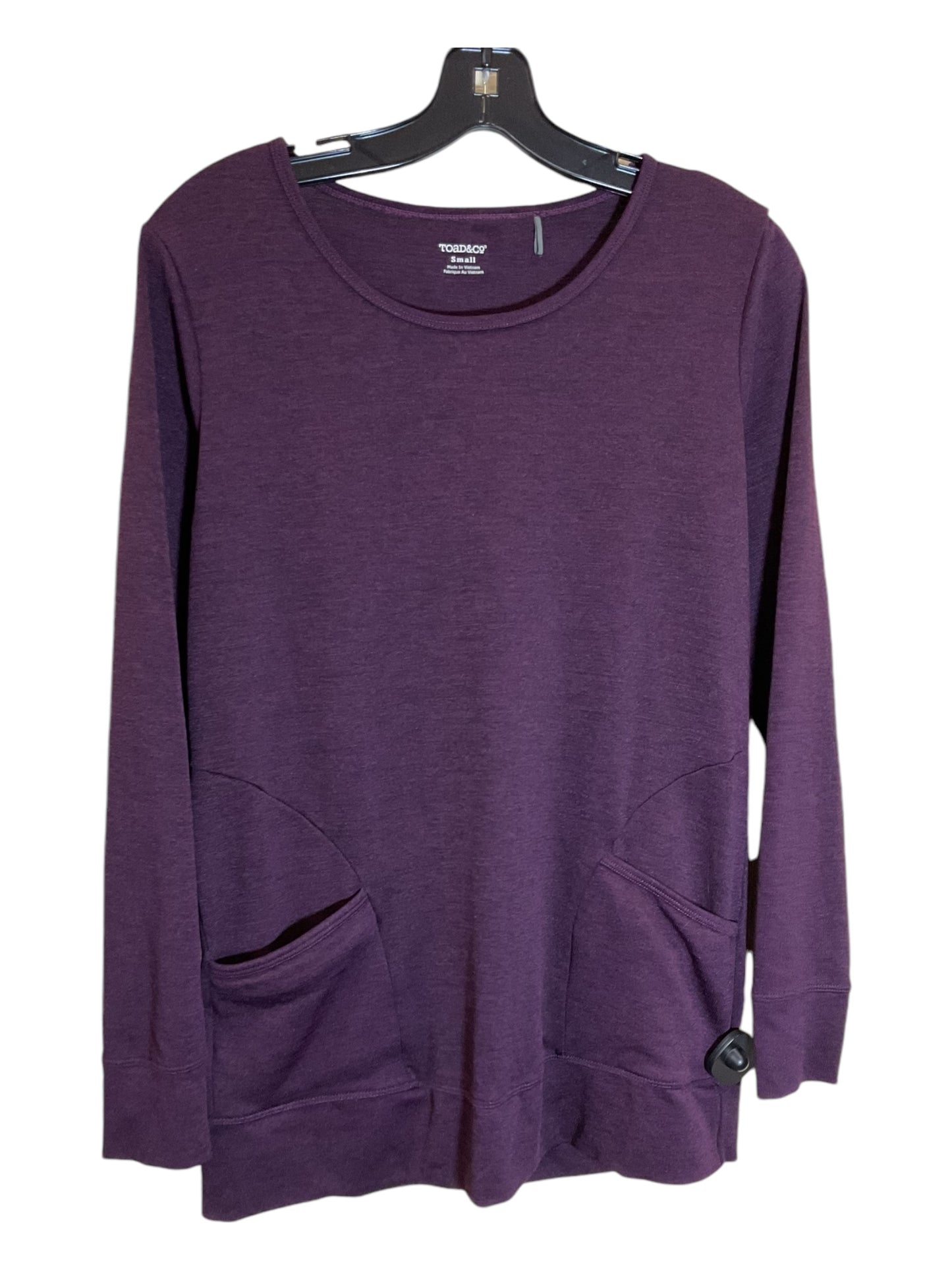 Tunic Long Sleeve By Toad & Co In Purple, Size: S