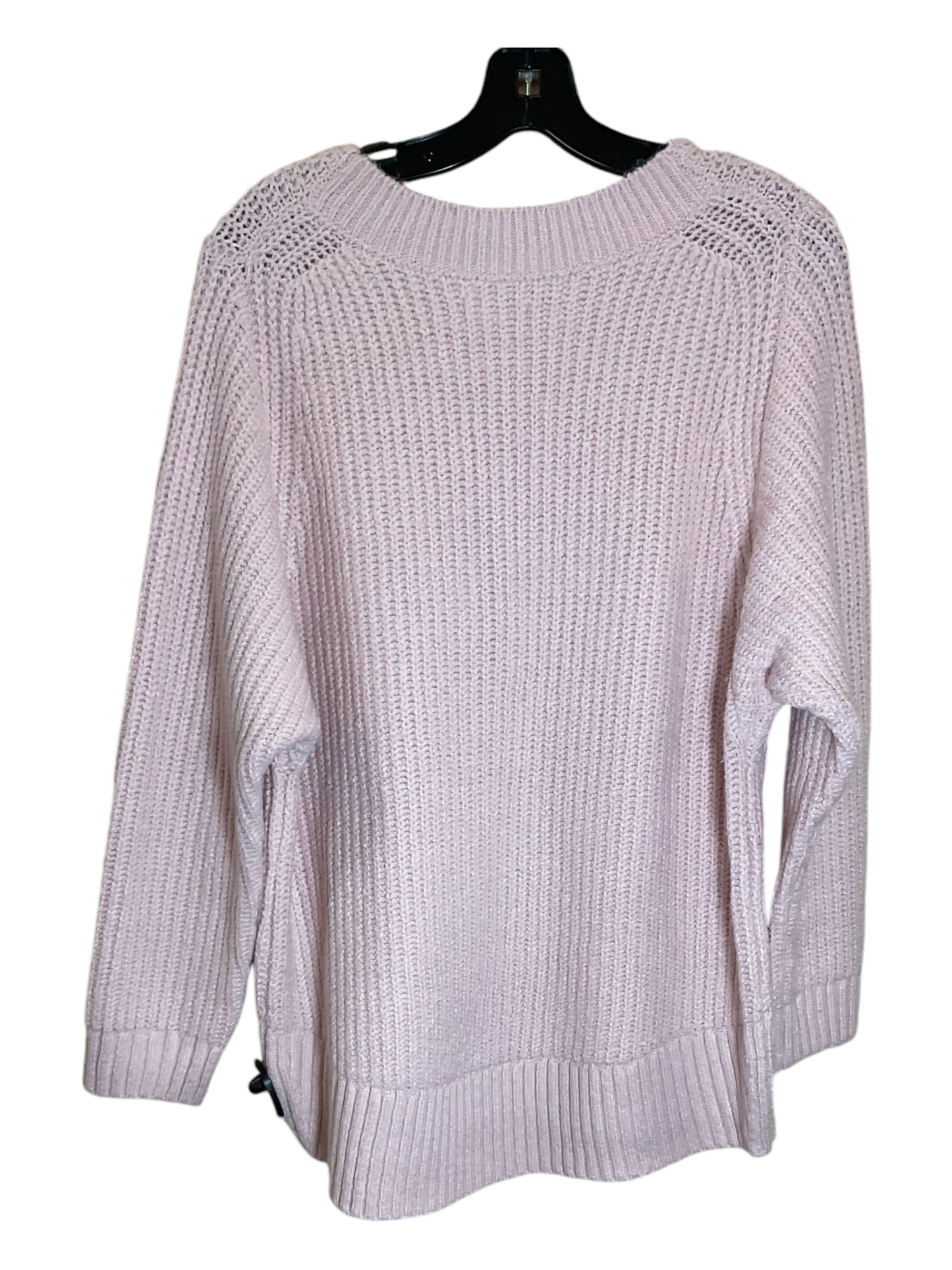 Sweater By Lou And Grey In Pink, Size: L