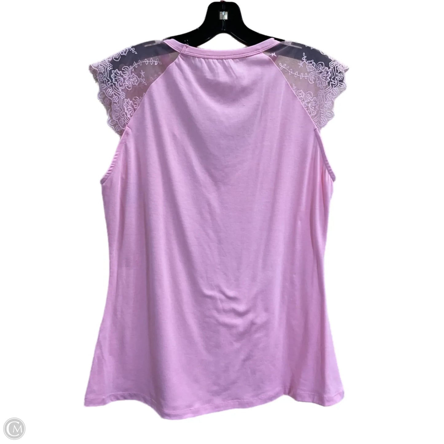 Top Sleeveless By Clothes Mentor In Pink, Size: S