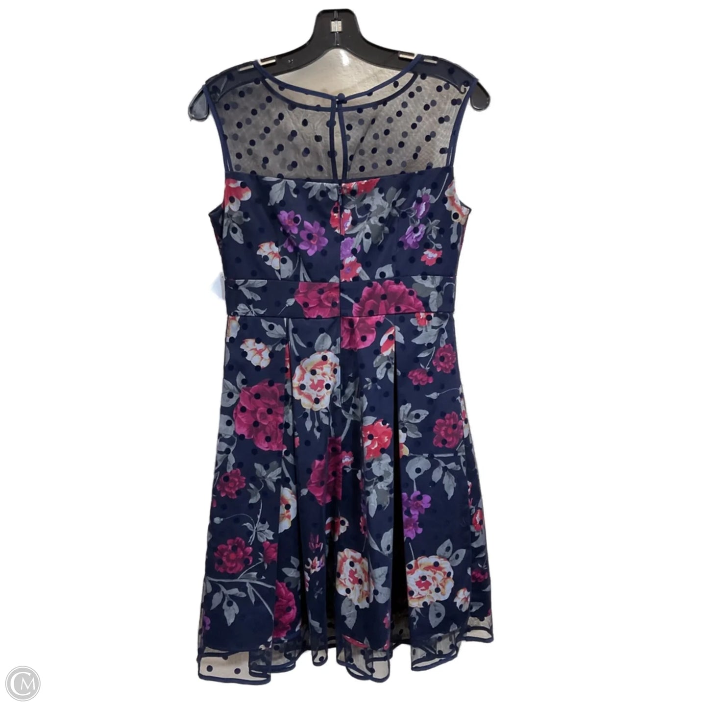 Dress Party Midi By Eliza J In Blue, Size: S