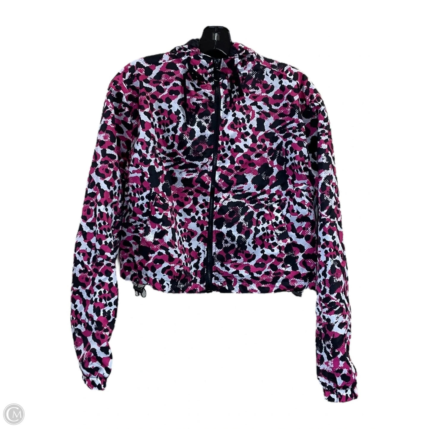Athletic Jacket By New Look In Multi-colored, Size: S