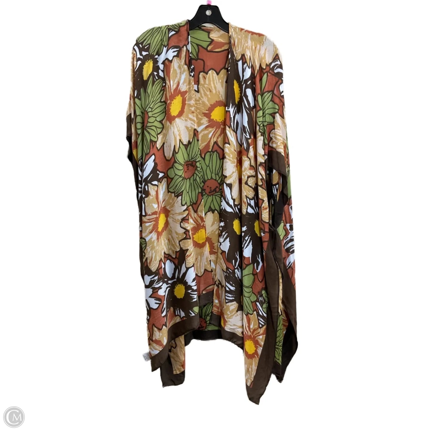 Cardigan By Clothes Mentor In Brown, Size: Osfm