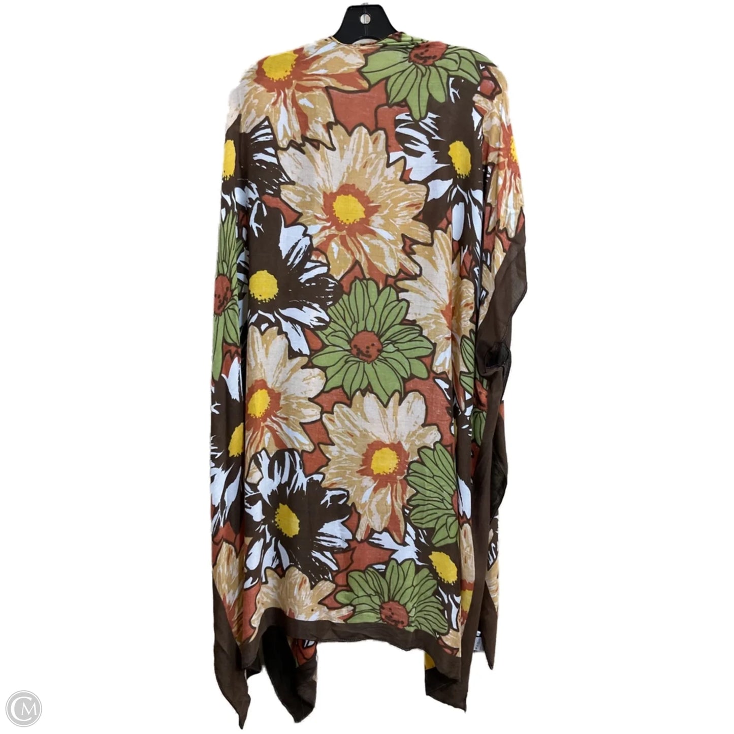 Cardigan By Clothes Mentor In Brown, Size: Osfm