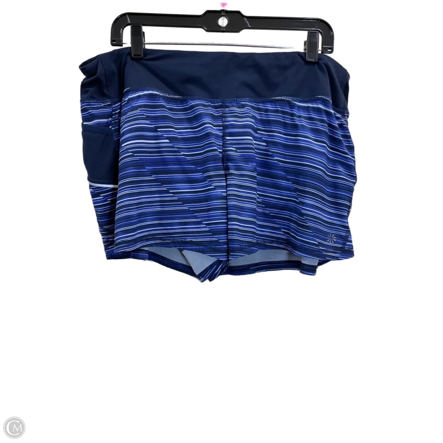 Athletic Shorts By Athleta In Blue, Size: Xl