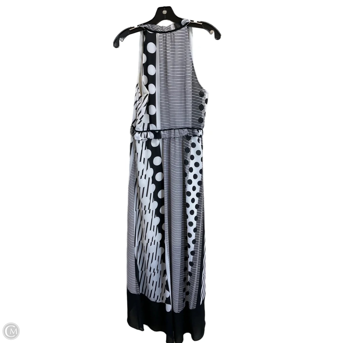 Dress Party Long By Maeve In Black & White, Size: S